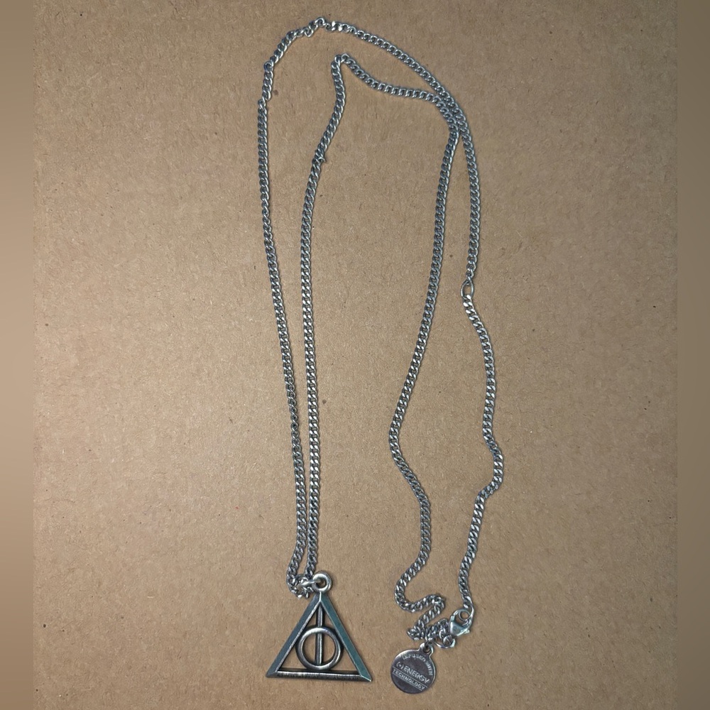 Silver Colored Harry Potter Necklace